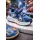 Adidasi cu luminite panda new style - navy blue adt-33-r