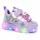 Pantofi sport cu luminite, model fairyland, piele ecologica, fete, mov ad30-80