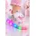Pantofi sport cu luminite, model fairyland, piele ecologica, fete, roz ad30-77