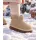 Cizme imblanite pentru copii, model good style 3, bej ad26