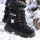 Ghete negre cu catarama, piele ecologica, baieti, model blacky fashion