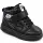 Pantofi sport imblaniti, model black style, negru, baieti, piele ecologica
