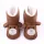 Cizmulite crosetate - Brown Teddy MB1734-2-c5.3-6 luni (Marimea 18 incaltaminte)