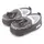 Pantofiori gri imblaniti cu ciucurei LID0718-3-p18