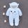 Combinezon plusat bleu - Kitty MB066-1-G