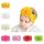 Bentita lata cu floare din tulle si buline argintii MDFD351-c8
