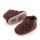 Ghetute maro inchis din material tip piele intoarsa MBD2632-3-p23