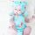 Body bleu cu bentita asortata MDHA07374-1-R2