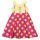 Rochie fete - Yellow dots MD112