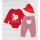 Costumas din 3 piese pentru fetite - My 1st Christmas MDMS30-R2