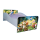 Pat Alba Ca Zapada Cu Protectie Si Saltea Inclusa 160x80 Fara Sertar Ptv2158