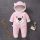 Combinezon roz plusat - Teddy MD059-4
