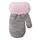 Manusi pentru fetite cu blanita - Culori diverse R-001A-2