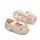 Pantofiori aurii cu sclipici si cu fundita LId2572-p10