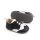 Pantofiori eleganti negri cu insertie alba MDd2805-3-p23