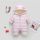 Combinezon roz sidefat din fas pentru fetite MDTLYR01-4
