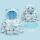 Geaca din fas bleu pentru copii - Teddy MBTLYR05-4-sc