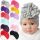 Caciulita tip turban cu floare aplicata in fata MBMZ070-CT11