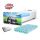 Pat Start Police 2-12 ani + saltea 160x80x12 cm SmartNest cu lana + husa impermeabila - PC-PCH-PRO-STR-POL-80