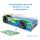 Pat masina Speed X3 pentru copii 2-12 ani cu Saltea SafeNest 160x80x6 cm cu lana PC-P-MK-SPDX-3-80