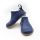 Pantofiori de interior Cadet din piele naturala Albastra BabyFox - FOXCDT868