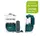 Babymoov - robot multifunctional nutribaby + 6 in 1 opal green bbba001136