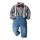 Costum cu blugi si camasuta neagra in carouri MB537-4-de4