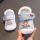 Pantofi imblaniti in carouri bleu - Teddy MBBY2329-2-s1