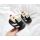 Pantofi negri imblaniti - Stripes LIHYW17-2-sa50