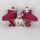 Cizmulite Erika Fuchsia pentru fetite FOXERK1415