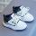 Adidasi albi cu insertii bleumarine si maro - Sport MDTX-637-1-sa49