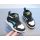 Adidasi albi cu negru si insertii turqoise - New fashion MBTX-635-3-sa48