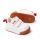 Adidasi albi cu rosu - My fashion MDMY22-14-2-c