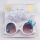 Set alb bentita si ochelari de soare - Little daisy MBJ0061