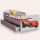 Patut Baietei Cu Manere Fulger Mcqueen Mic 2-8 Ani Cu Sertar Cu Saltea Inclusa 140x70 Cmg46495216271700
