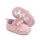 Pantofiori roz pudra cu fundita si coronita chd2789-3-va4