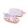 Pantofiori bebelusi cu model floral portocaliu si fundita chbhf4036-1-va7