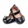 Pantofiori negri, din lac, cu fundita cu strasuri csbb3028-1-va9