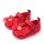 Pantofiori rosii sidefati cu fundita din tulle chd2303-1-va5