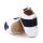 Pantofi albi cu banda elastica bleumarin chd2255-1-va15