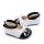 Pantofiori eleganti alb cu negru pentru bebelusi chbjz3210-2-va17