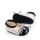 Pantofiori eleganti argintiu cu negru pentru bebelusi chbjz3210-21-va17