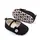 Pantofiori negri cu floricica alba decorativa csbyq3153-1-va17