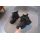 Ghete negre imblanite - roll mb703-1-c