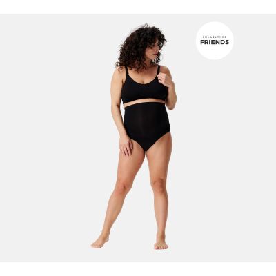 Chilot fara cusaturi pentru maternitate Noppies Nisa Sensil Breeze Negru M/L Lola&Lykke TNATN-CJ-NISABLML