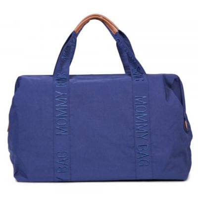 Geanta de infasat Childhome Mommy Bag Signature Urban Navy ERFCH-CWMBBSUNA
