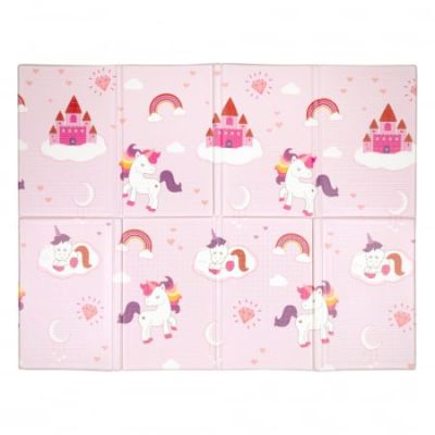Salteluta de joaca pliabila Let s Play 120x90 cm Unicorn ERFED18529-UN