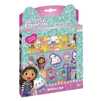 Set abtibilduri - gabby's dollhouse