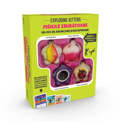 Joc de societate Pisicile Zburatoare, limba romana BKFCATKCORERO