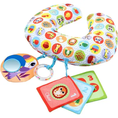 Jucarie pernuta Chicco pentru animalute Tummy time, 2-9luni CHC11351-1